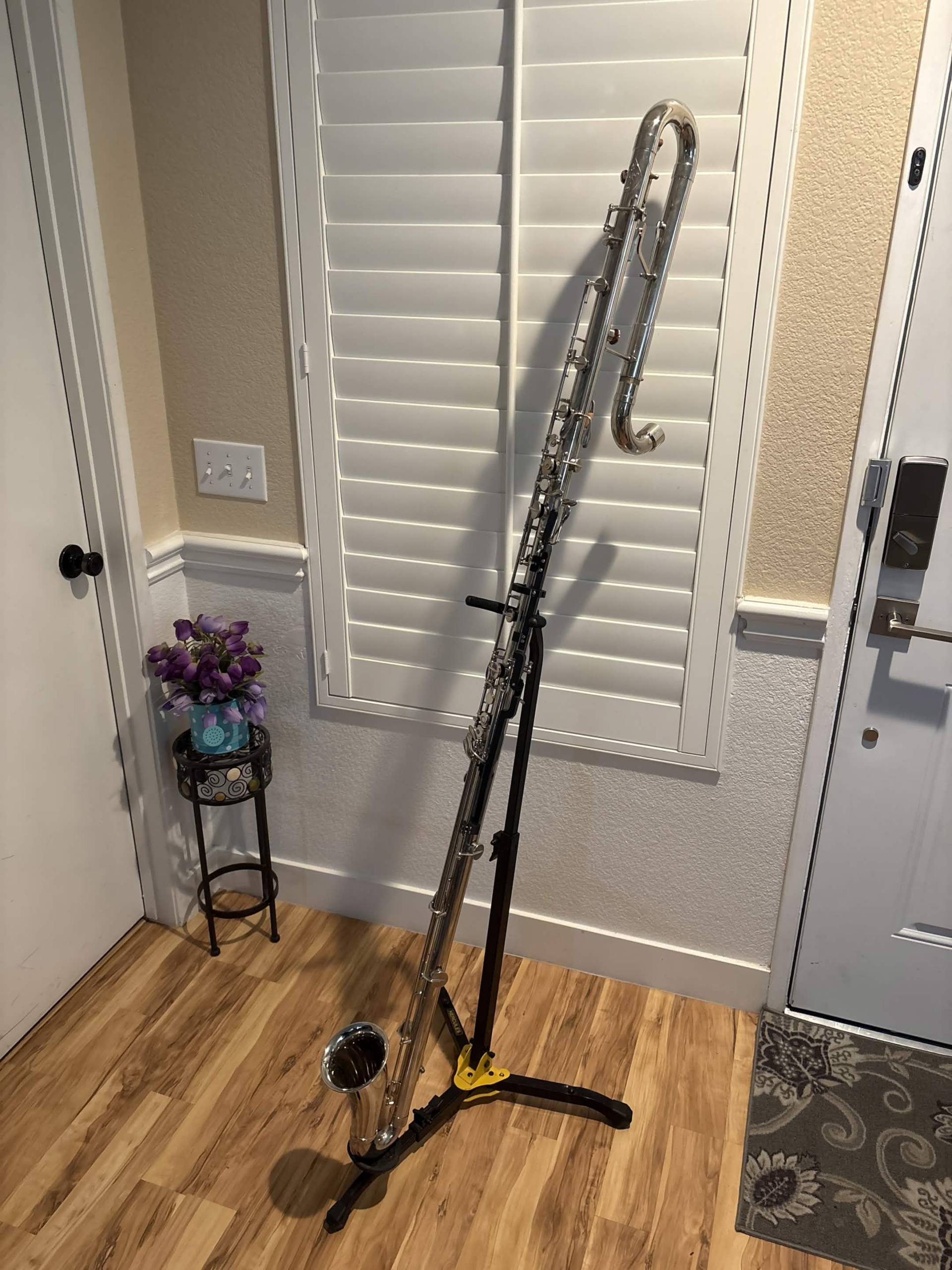 Leblanc 342 Contrabass Clarinet Auxiliary LH Ab/Eb Key - Image 3
