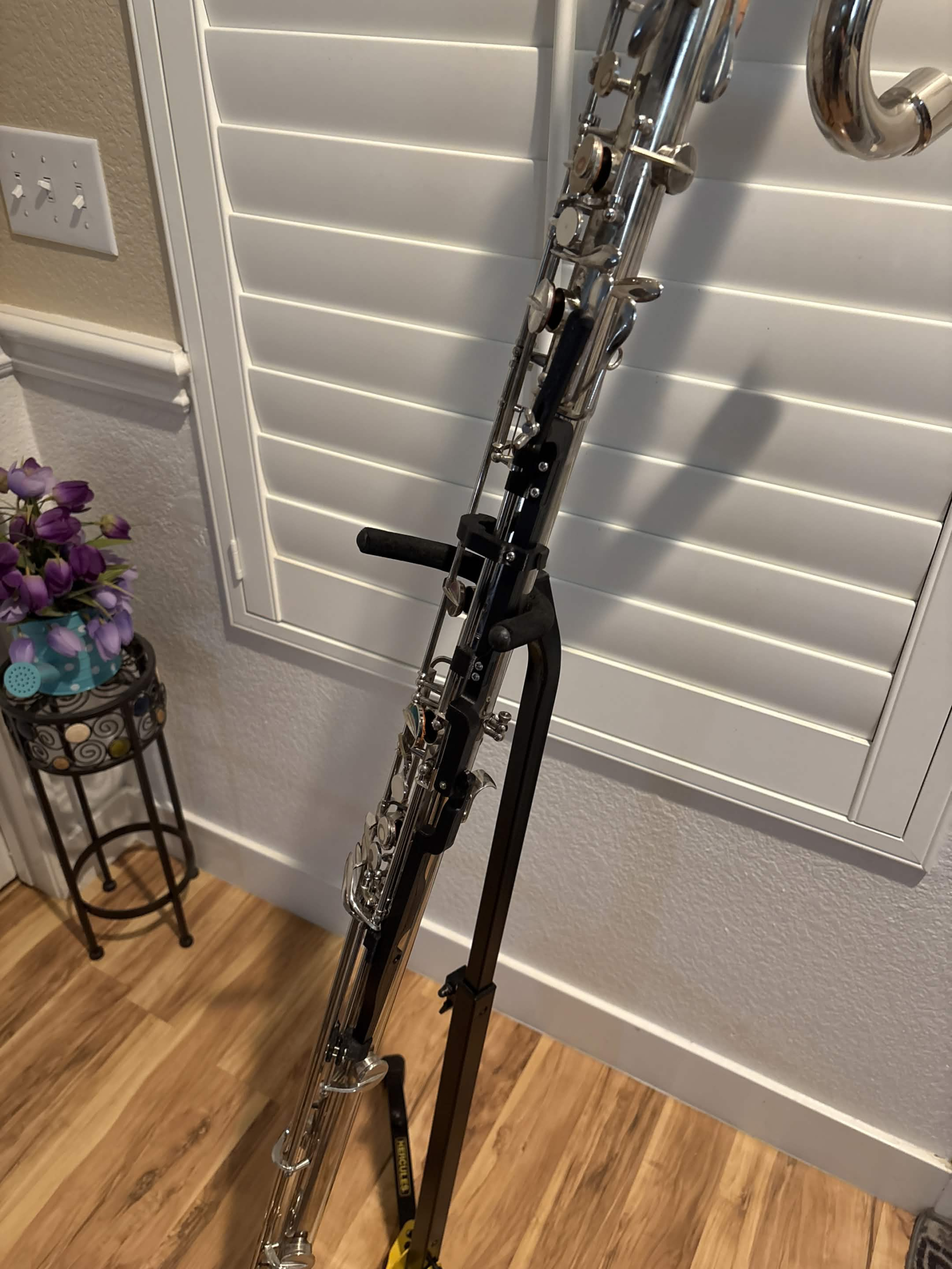 Leblanc 342 Contrabass Clarinet Auxiliary LH Ab/Eb Key - Image 2